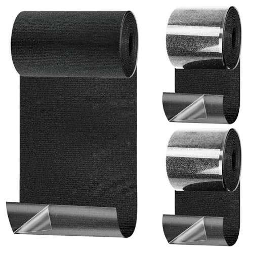 ZUYIST 3 cintas de reparación de tela Birllaid para lona, 10 cm x 1,6 m y 5 cm x 1,6 m, autoadhesivas, resistentes al agua, autoadhesivas, para chaqueta de plumas, grietas o agujeros en tela, tienda