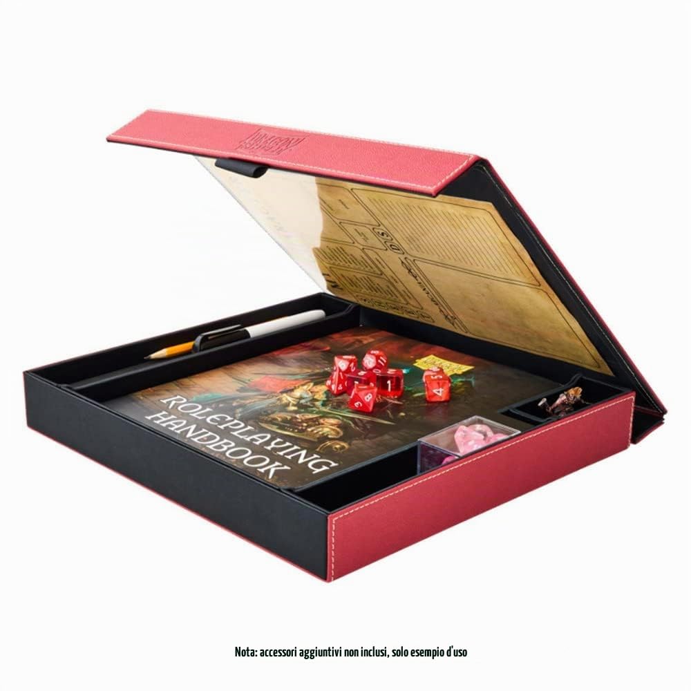 Dragon Shield Player Companion - Blood Red