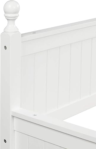 Miniatura 6 de Sofá cama de tamaño individual con base de cama nido de madera con cama nido de tamaño individual para niñosdormitorio de invitados, sofá cama