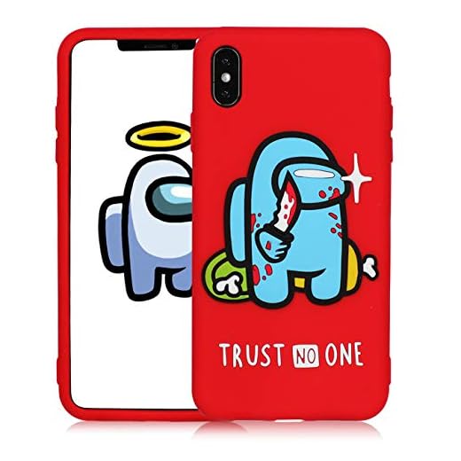 Oqplog Case for iPhone XR Cartoon Cute 3D Kawaii Fun Red Star Kids Design Silicone Soft Cover, Unique Cool Funny Stylish Fashion Character Cases for iPhone XR 6.1" Shell for Us Girls Boys Women
