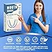 4 Pack Blue Mouth Guards for Women and Teens, Medium Size, Moldable Night Guards for Teeth Grinding and Clenching, Comfortable Bite Guards, Stylish Custom Dental Guards for Protection