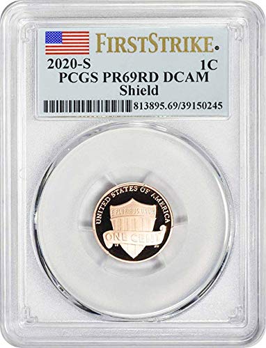2020 S Proof Lincoln Shield Cent PR 69 RD DCAM First Strike PCGS Thumbnail