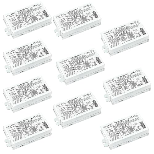 Image of Pack of 10 - eldoLED *2743W1 OPTOTRONIC Programmable Compact 40 Watts Constant Current LED Driver, 0-10V Dimmable OTi40W /120-277 /1A4 DIM-1 - Replacement /Compatible with Osram 57351
