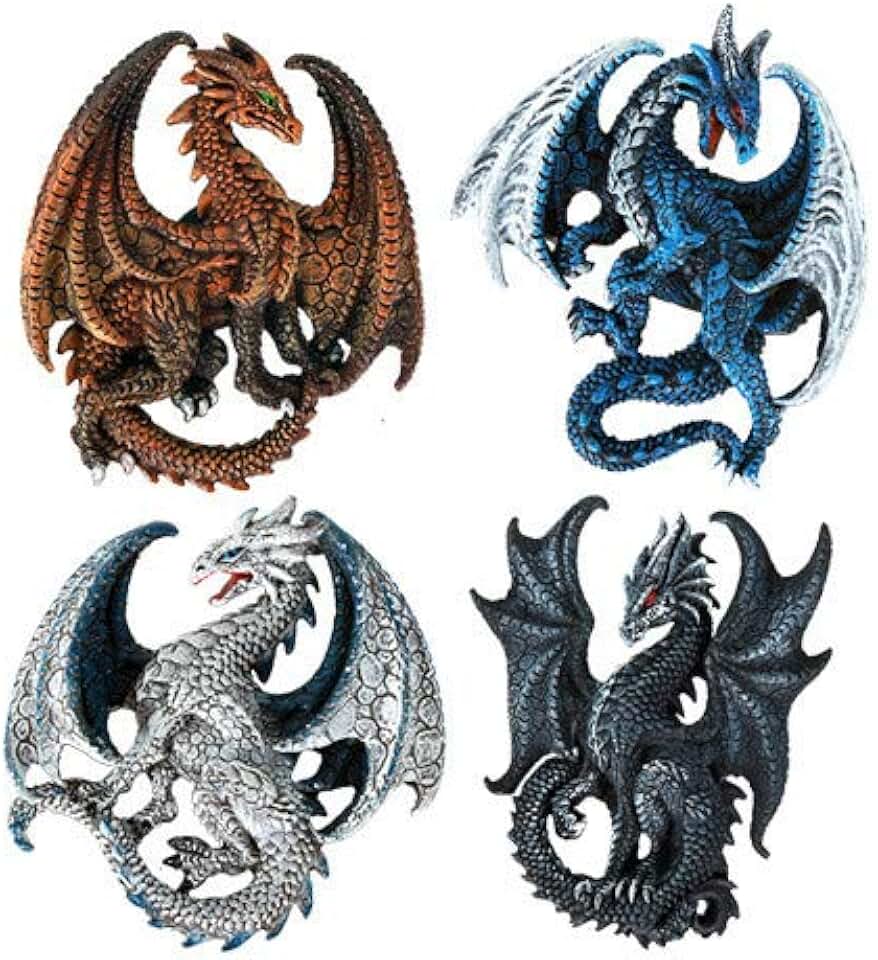 дракон на холодильник своими руками