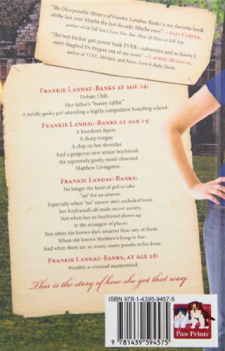 The Disreputable History of Frankie Landau-banks 1439594570 Book Cover