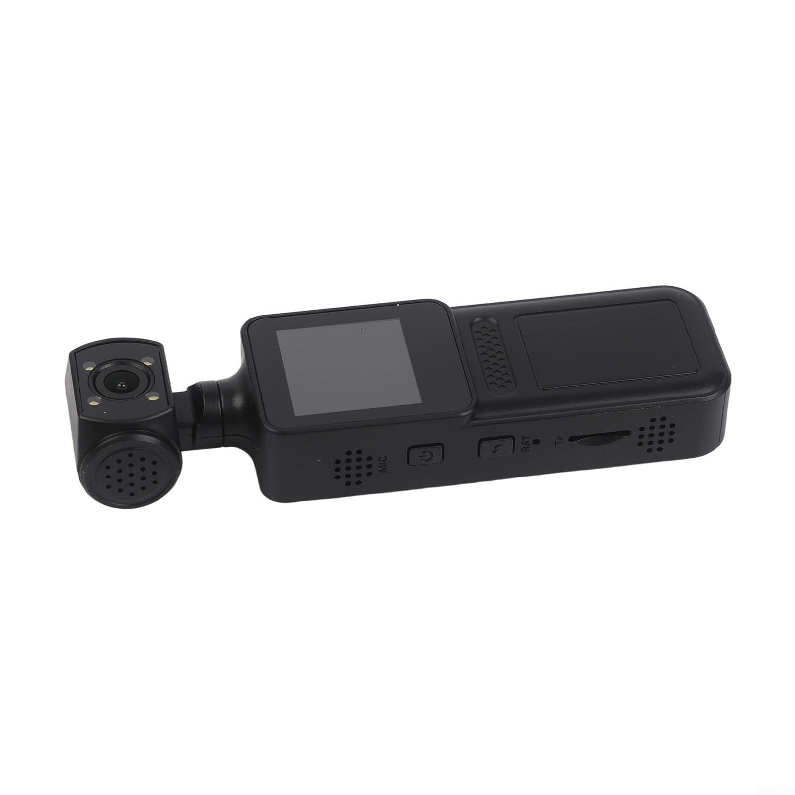 Leggero per mini Action Cam 130 mm per sport all'aria aperta Leggero per | Registrazione audio, struttura compatta, facile da trasportare, ideale per l'uso quotidiano e per l'uso quotidiano