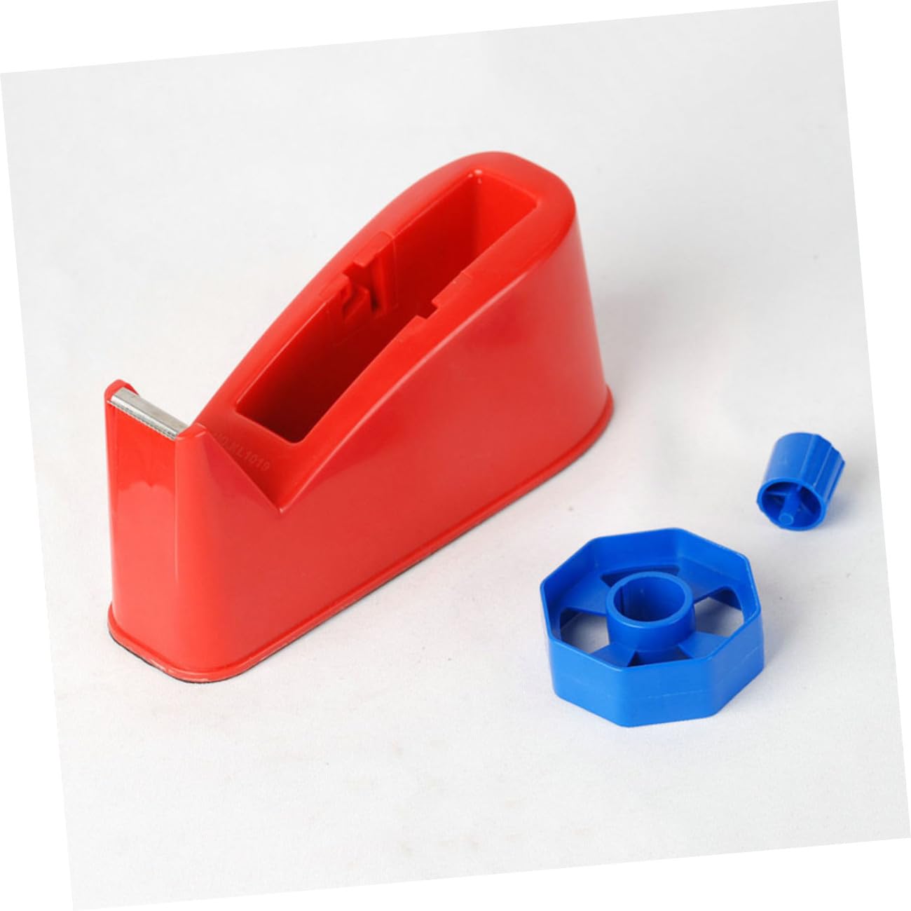 GALPADA Klebeband Abroller und Cutter Ergonomische Dichtungsvorrichtung für Müheloses Verpacken Manuelle Ballenpresse Zubehör für Home Office und Zufällige Farbe