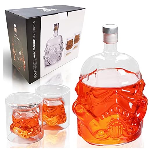 Jarra de whisky con 2 vasos, vasos de whisky, jarra de whisky para vino, licor, escocés, borbón, brandy, 750 ml
