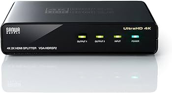 SANWA SUPPLY VGA-HDRSP2 HDMIスプリッター サンワダイレクト本店 サンワサプライ【オフィス・PC周辺通販】