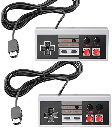 NES Classic Controller [Turbo Edition] for NES Classic Edition Mini,SNES Classic 2017 - Wired Joypad/Gamepad Console with 10 FT Cable [2020 Upgrade]