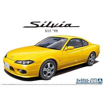 1/24 アオシマ シルビア S15 完成品 Amazon.co.jp: アオシマ 1/24 ニッサン S15 シルビア Spec.R '99