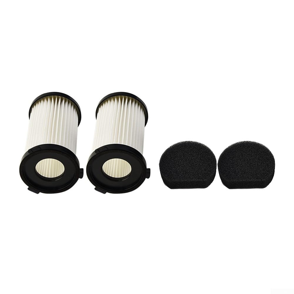 Cecotec 4 Filter + 4 Sponge Set Compatible for Conga Thunderbrush 520/550/560 E and Handyforce 2761 Vacuum Cleaner, High Efficiency Air Filtration