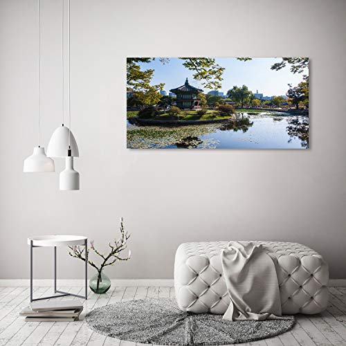 Tableau plastique incassable 120x60 cm Corée du Sud pour déco sans risque - 4