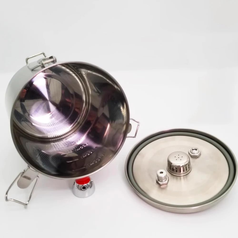 Amazon.co.jp: Jieoto ポータブル食品グレード304ステンレス鋼600ml