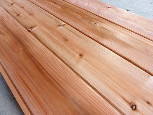 Amazon | 国産杉 無垢羽目板 1枚物 節有源平 無塗装 相ジャクリ