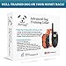 PetSpy M86N Dog Training Shock Collar, 1100 Yards, Medium to Large Dogs, with Vibration, Electric Shock and Beep, Waterproof, Remote Trainer