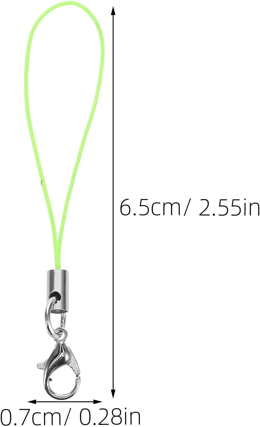 Didiseaon 300pcs Phone Charm Lanyard with Lobster Clasp for Mobile Phones image 2