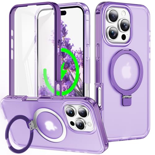 Coque iPhone 17 Air violette antichoc rigide dépolie rabat film intégré