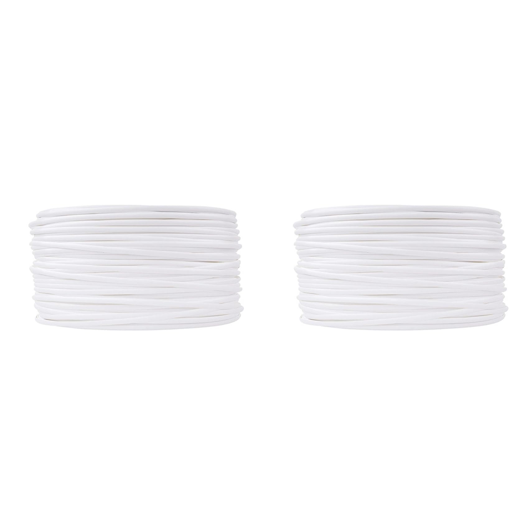 Vjsujehgy 2X Wicker Repair Material Flat Synthetic Rattan Weaving Material Plastic Rattan for Knit Repair Chair Table, Basket