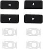 1 Set Laptop Replacement UP or Down Arrow Keycap Key with Scissor Clip Hinge Compatible with Macbook AIR 13-Inch 15-Inch M1 M2 M3 M4 2020-2025