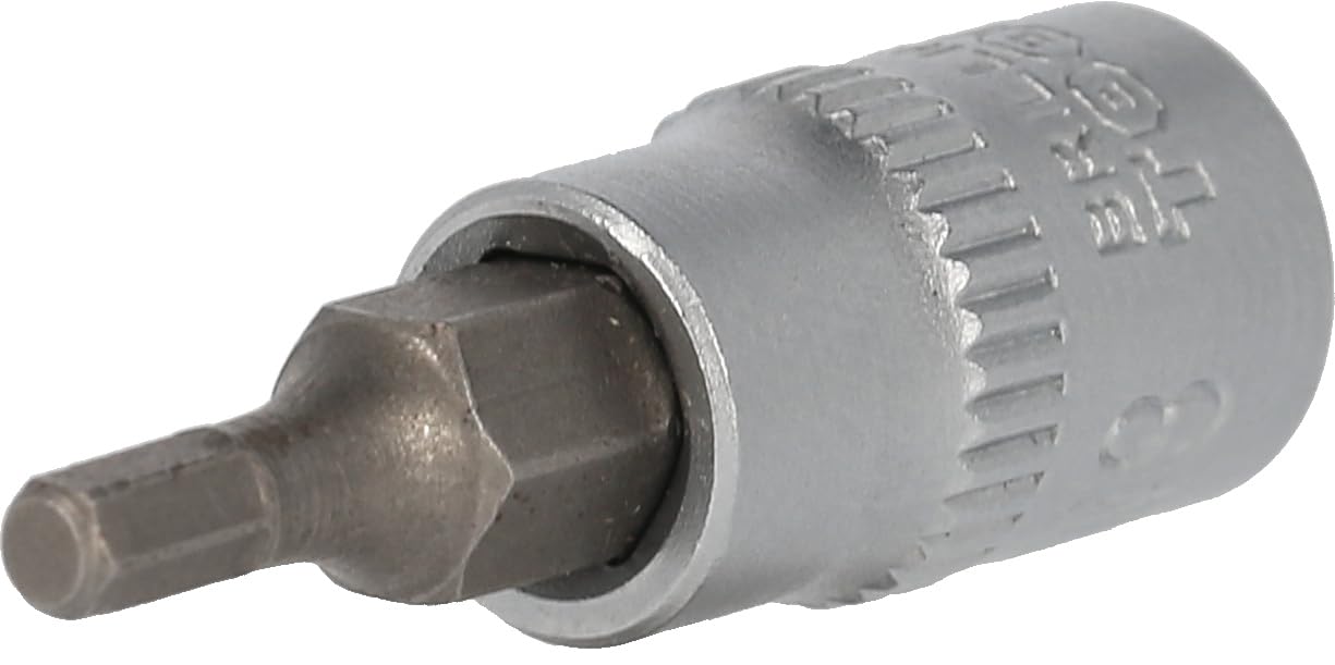 KS TOOLS 1/4" Innensechskant Bit-Stecknuss, 3 mm
