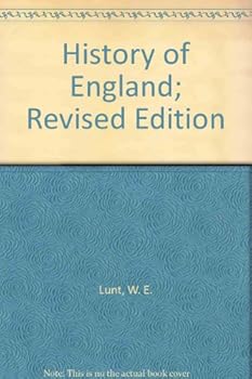 Hardcover History of England; Revised Edition [Unknown] Book