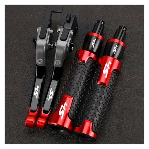 Leviers d'embrayage SH300 en aluminium usiné avec embouts de guidon design