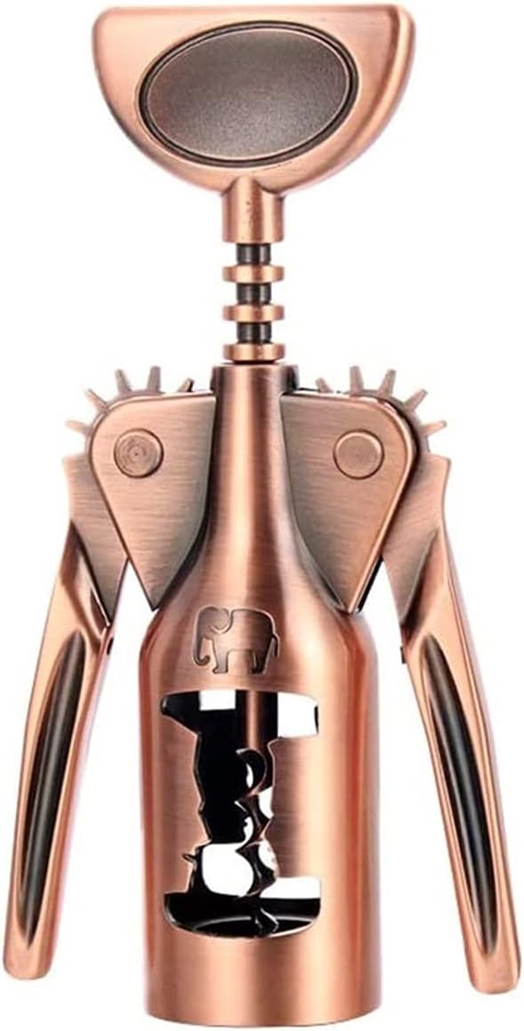 Wing Corkscrew, Multifunctional Wine Beer Bottle Opener, Wine Corkscrew for All Cork Stoppered and Beer Cap Bottles