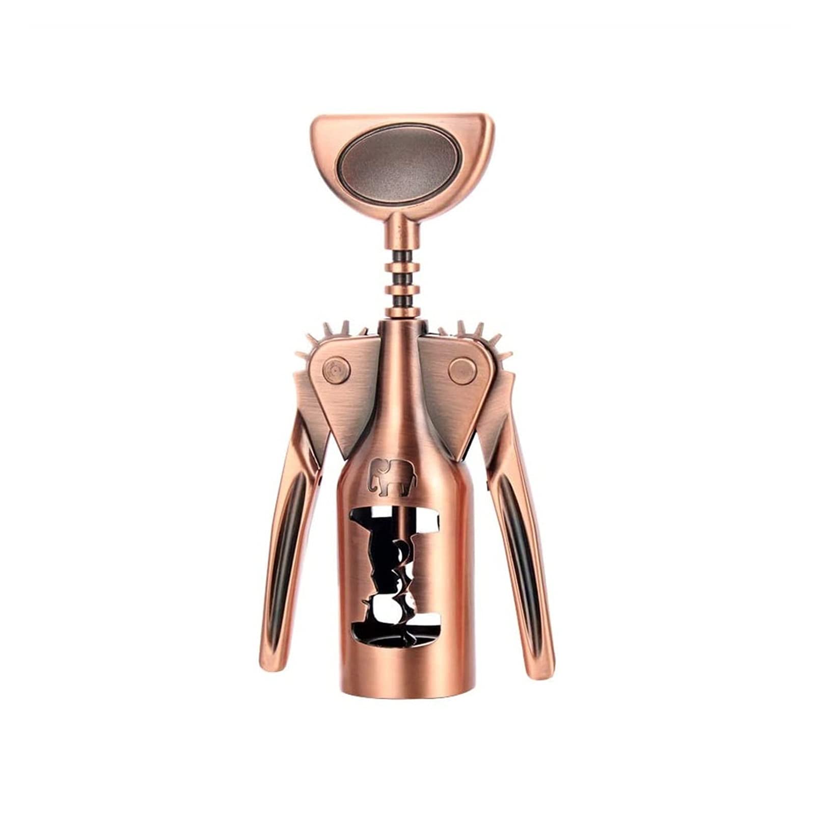 apribottiglie elettrico per vino， Cavatappi ad ala, apribottiglie multifunzionale for vino e birra, cavatappi for vino for tutte le bottiglie con tappo in sughero e birra