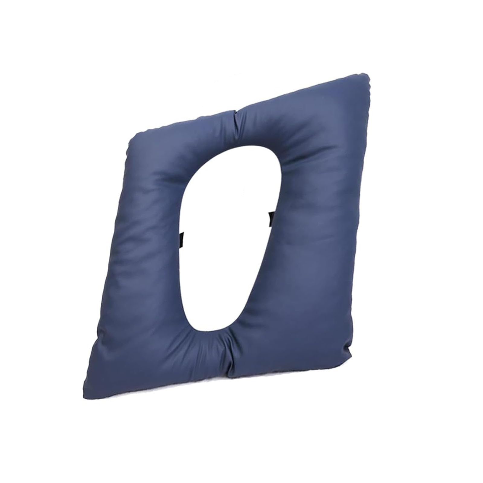 PANGBOER Resilient Raised Bathroom Cushion with Cover 4 Inch Disabled Enhanced Stability Handicap Toilet Seat Elevator