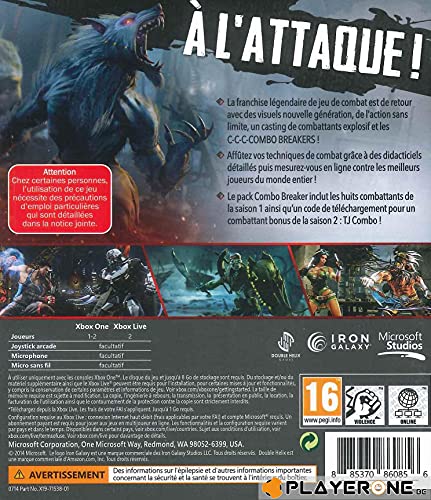 Killer Instinct Jeu Xbox One - vue 4