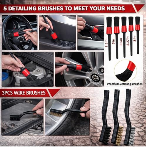 GASLIKE 63PCS Car Wash Kit