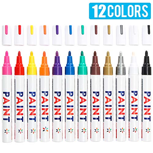 Paint Markers on Almost Anything Never Fade Quick Dry and Permanent, Attom Tech