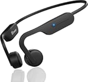 Bone Conduction Headphones&comma; Wireless Bluetooth Open-Ear Sports Headphones with Mic&comma; Type-C Quick Charging 12H Playtime&comma; Upgrade Waterproof Earphones for Running&comma; Walking&comma; Cycling&comma; Workout&comma; Gift