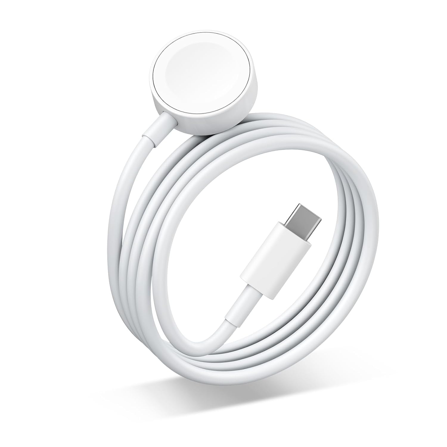 GIANAC iWatch Charger Magnetic Charging Cable,[USB C Port] Wireless Charging Cable Compatible with iWatch Series Ultra/11/10/9/8/7/6/SE/SE2/5/4/3/2[3.3FT/1M], White-image-47