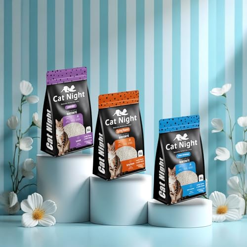 Cat night litter dust free 5 L (lavender)