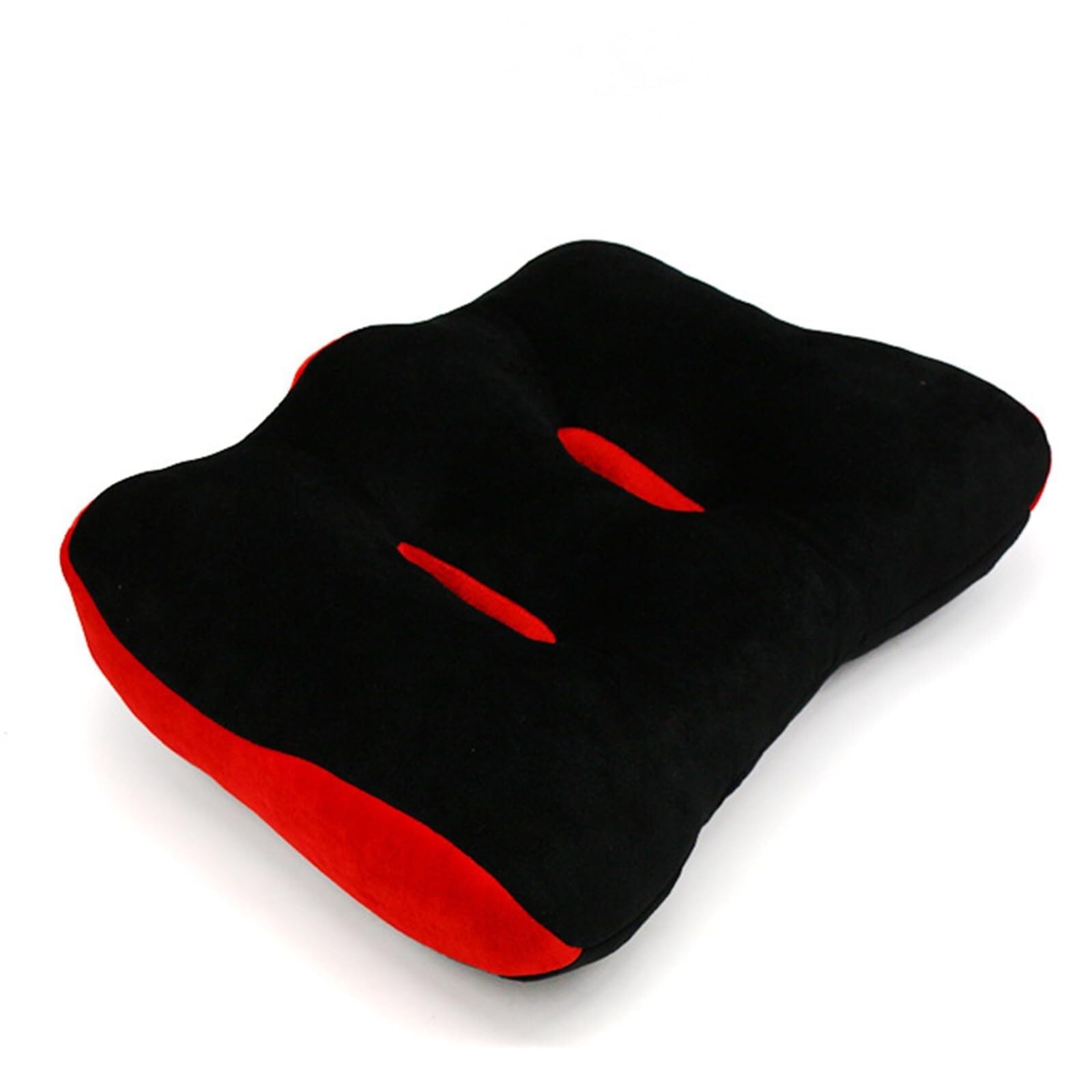 X&Z-XAOY Cuscino In Memory Foam A Due Fori Tuberosità Ischiatica Cuscino Di Seduta Cuscino Per Ossa Sedute, Coccige E Dolori Alla Schiena-40x32x9cm