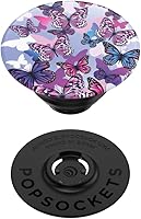 Vista 4 de PopSockets - Agarre para teléfono con soporte expandible, agarre adhesivo - Flutterby