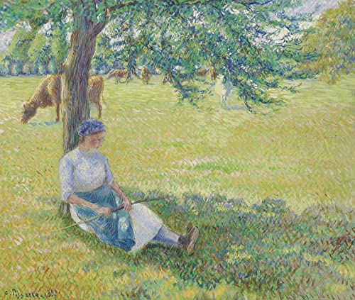 Peinture Décorative sur Toile Pissarro 60x90cm poster impressionniste