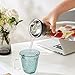 Karafu 40 Oz Borosilicate Glass Pitcher with Lid, Water Carafe Jug for Hot/Cold Water, Ice Tea and Juice Beverage