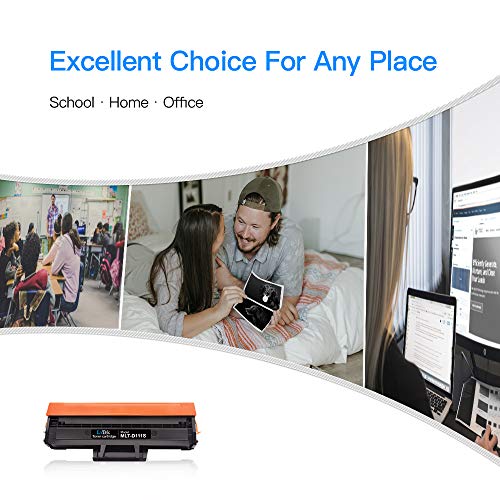 Lxtek Compatible Toner Cartridge Replacement For Samsung 111S 111L Mlt-D111S Mlt-D111L To Use With Samsung Xpress Sl-M2020W M2020W Sl-M2070Fw M2070Fw Sl-M2070W M2070W Printer (2 Black, High Yield) #TOP4