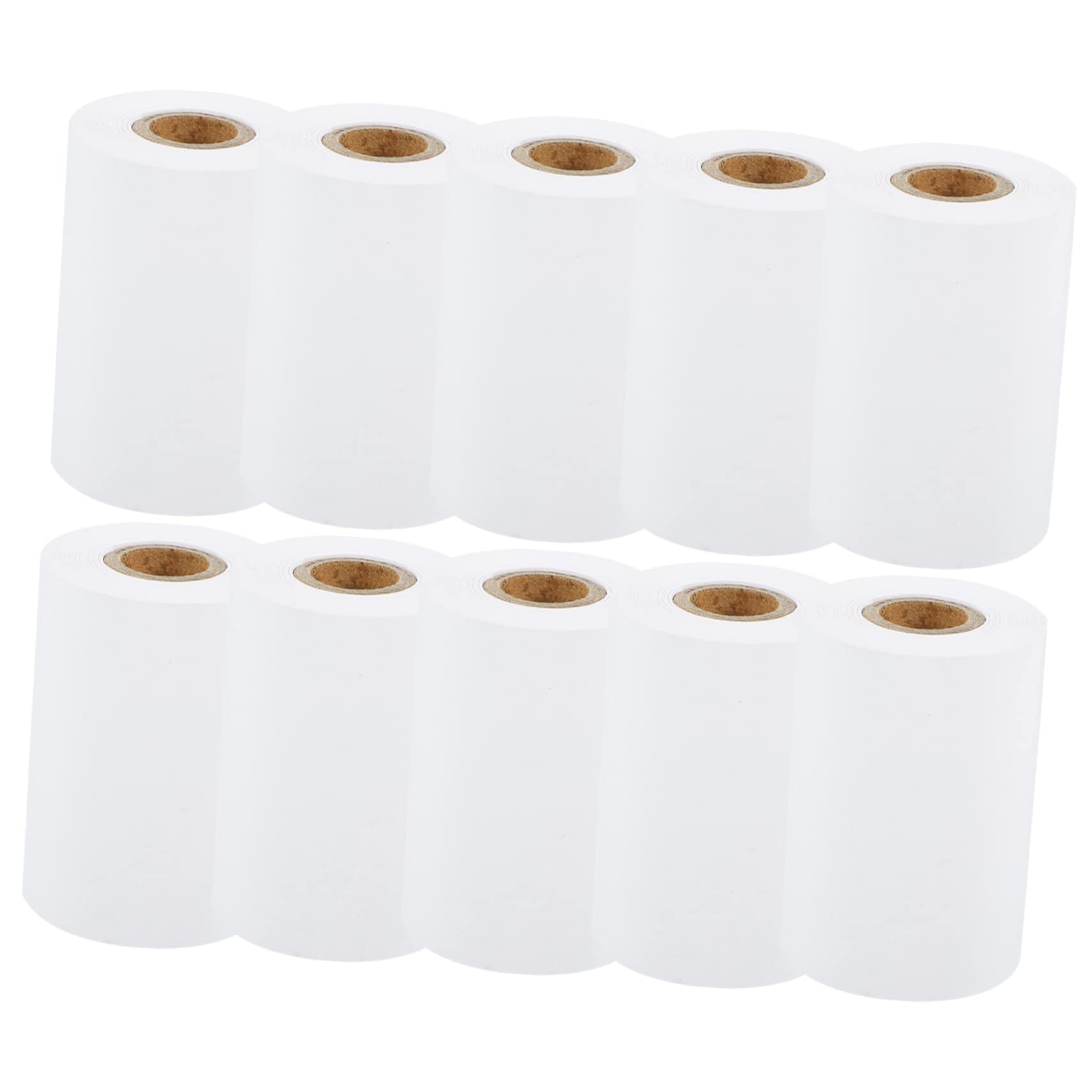 VILLFUL 57x40mm Thermal Paper Rolls 10 Pack Supermarket till Rolls Printing Paper for Cash Register