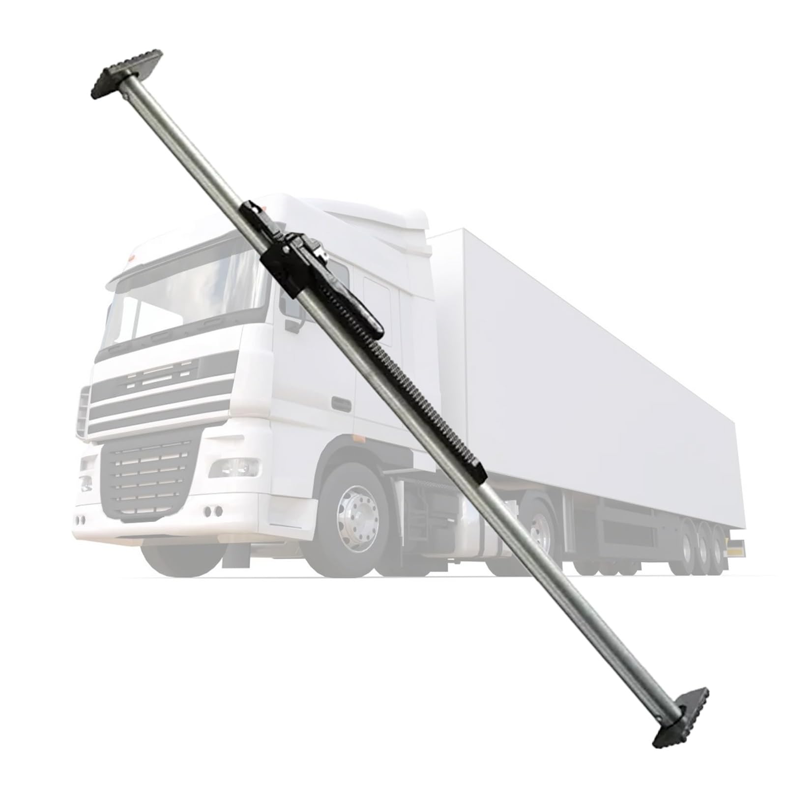 QIYFOZ Ratcheting Cargo Bar for Truck Bed, Heavy Duty Locking Device, Secures Loads During Transport