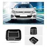 🚗 Armlehne Aufbewahrungsbox ist einfach zu installieren. Sie müssen die Aufbewahrungsbox nur an der ursprünglichen Stelle der Armlehne einsetzen. Keine Änderung erforderlich