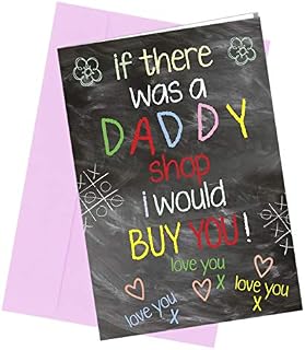 DADDY BIRTHDAY CARD / FATHERS DAY CARD Greeting Comedy Funny Humour Quality #276