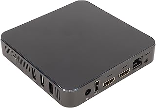 PI05 Mini PC, N5105 Mini Desktop Computers Windows 10 11, 8GB DDR4 RAM 256GB ROM M.2 SATA3 SSD Micro Computer Tower Support 4K UHD, Dual WiFi BT4.2 Mini Computer for Business Home