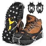 ❄️【Ampliamente Utilizado】Adecuado para hombres y mujeres de todas las edades (adolescentes, adultos, ancianos), al aire libre, sobre hielo y nieve, carreteras heladas, hierba húmeda, barro, pendientes, etc. Ideal para pasear en invierno, pescar en el hielo.