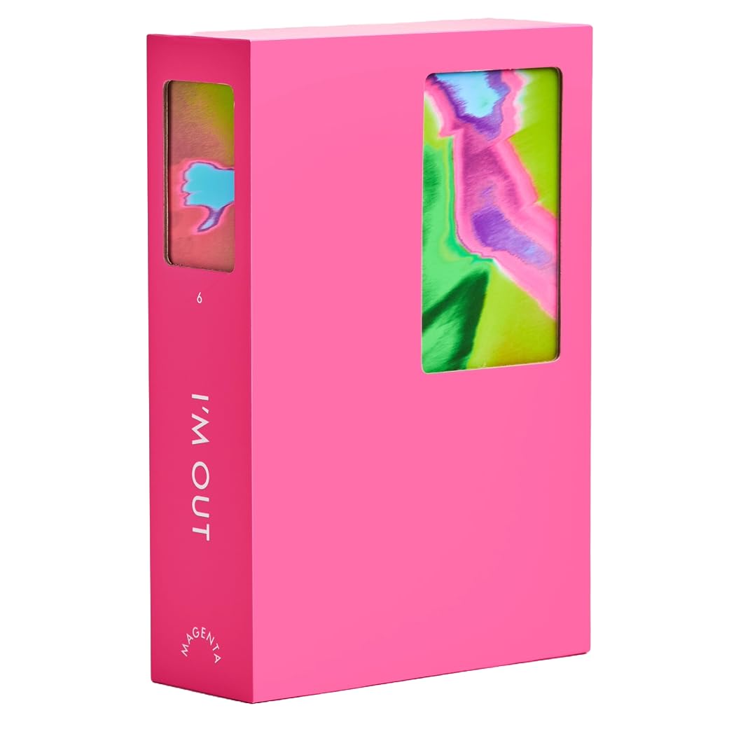 CMYK Iโm Out Card Game Magenta Edition - A Fast, Chaotic Party Game That Might Get Out of Hand for Kids & Adults 11+