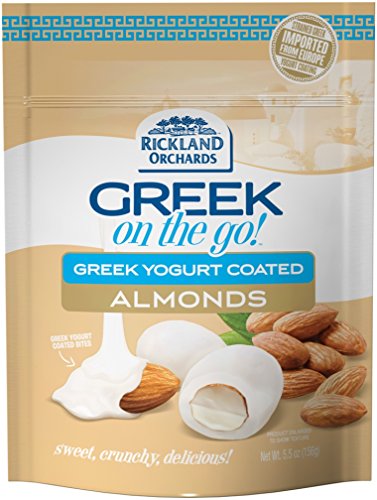Rickland Orchards Greek On The Go Yogurt Coated Almonds, 5.5 Ounce