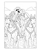 Roped in by Love Coloring: Western Romance Scenes to Color #2